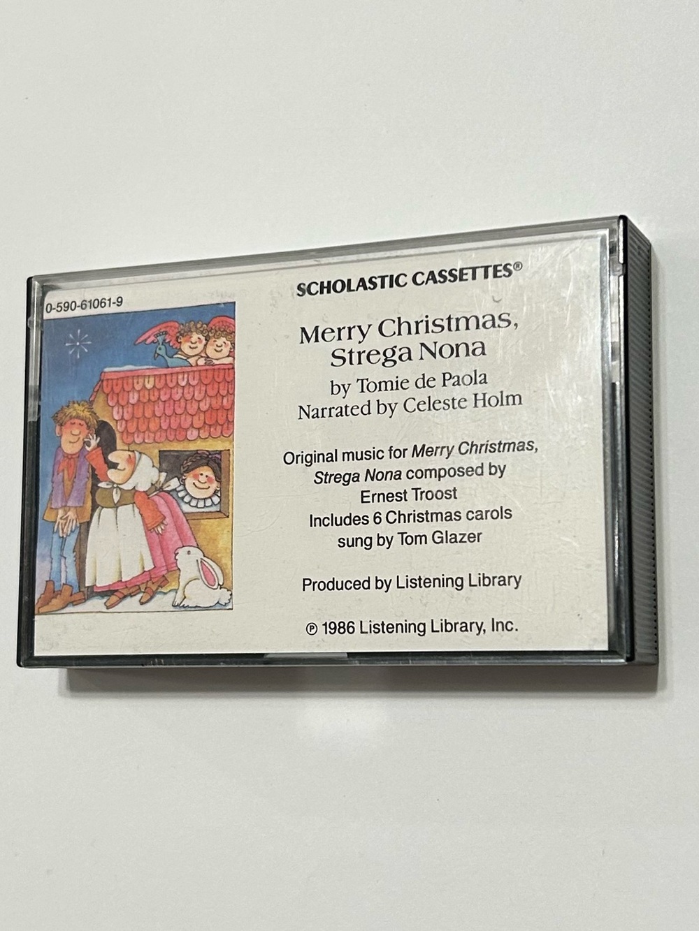 Scholastic Cassettes Merry Christmas Strega Nona